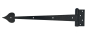 17" Half Surface Rough Heart Strap Hinge
