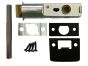 Tubular Latch Kit, Lever, Passage, 2-3/4" Back Set