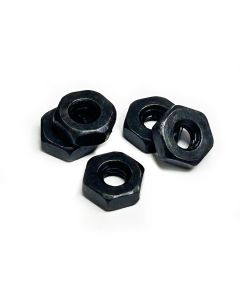 8-32 Hex Nuts, Black