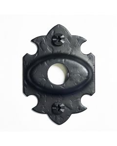 Single Raised Warwick Rose for Passage Doors