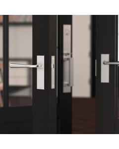 Stainless Steel Mortise Screen Door Set