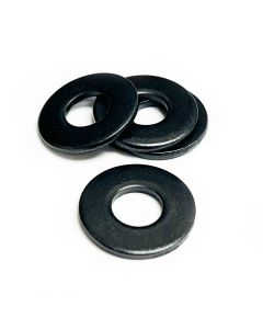 3/8" Steel Washer, Black