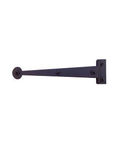 6" Bean Cabinet Strap Hinge, 3/4" Offset, Pair, Smooth