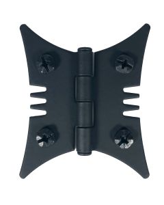 Smooth Butterfly Flush Cabinet Hinge, Pair