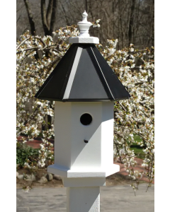 Loft Birdhouse, One Compartment for Post