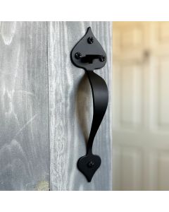 Smooth Heart Thumb Latch Set