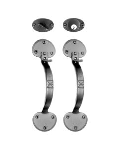 Forged Bean Double Handle Mortise Lock Entrance Set
