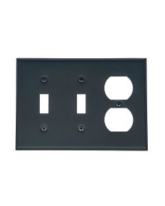 Double Toggle and Duplex Wall Plate