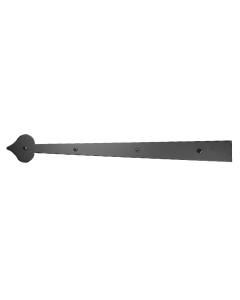 20" Forged Decorative Heart Dummy Strap