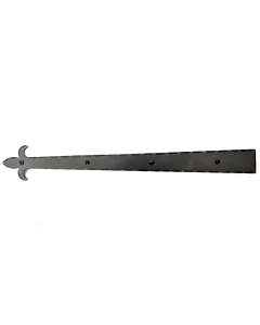 20" Decorative Fleur-de-lis Dummy Strap