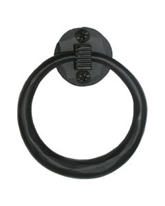 Iron Art Forged Ring Cabinet Pull