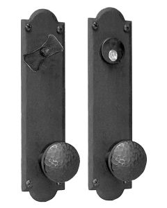 Oregon Double Hammered Knob and Double Lock Set