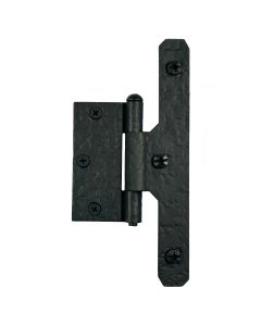 Liberty H09000-BL Hamercraft Front Mount Hinge – 3 7/16 X 1 7/16 – Flat Black (Set Of 2)