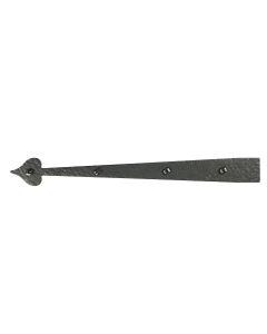 14" Decorative Rough Heart Strap