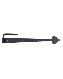 17" Rough Heart Gate Hinge & Pintle