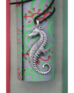 Seahorse Necklace with Pewter Pendant