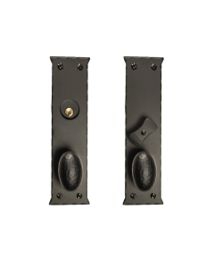Greenwich Double Knob Mortise Lock Entrance Set