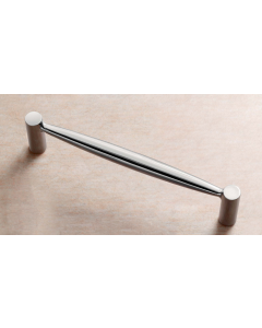 Solid Brass Tapered Pull with Round Ends