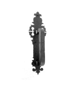 Small Handle & Plate Warwick Door Pull
