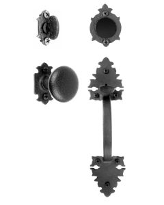 Large Double Warwick Handle & Knob Dummy Set