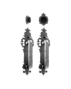 Small Double Handle with Warwick Plate Double Set