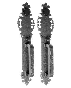 Large Double Handle with Warwick Plate Dummy Set