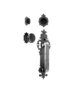 Small Handle with Warwick Backplate and Knob Dummy Set