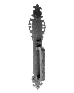 Large Handle with Warwick Backplate and Knob Dummy Set