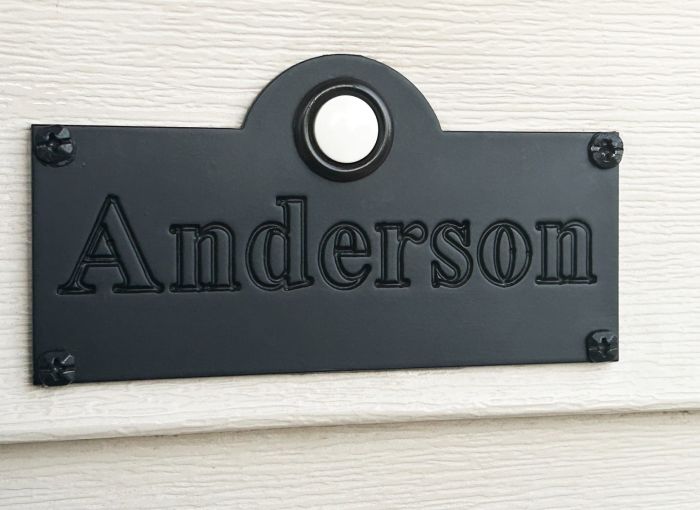 Custom Door Bell Button