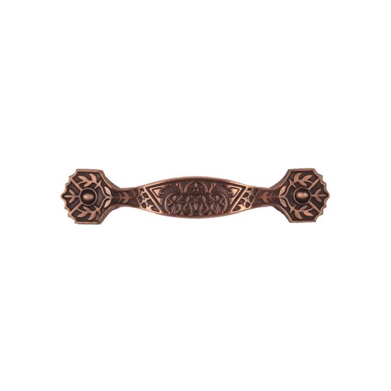 Royal Scroll Drawer Pull, Museum Gold