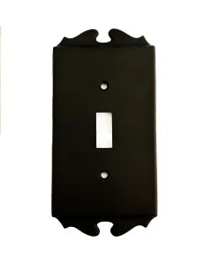 Federal Style Single Toggle Switch Plate