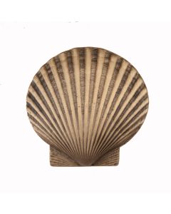 Museum Gold Large Scallop Cabinet Knob