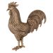 Museum Gold Rooster Cabinet Knob