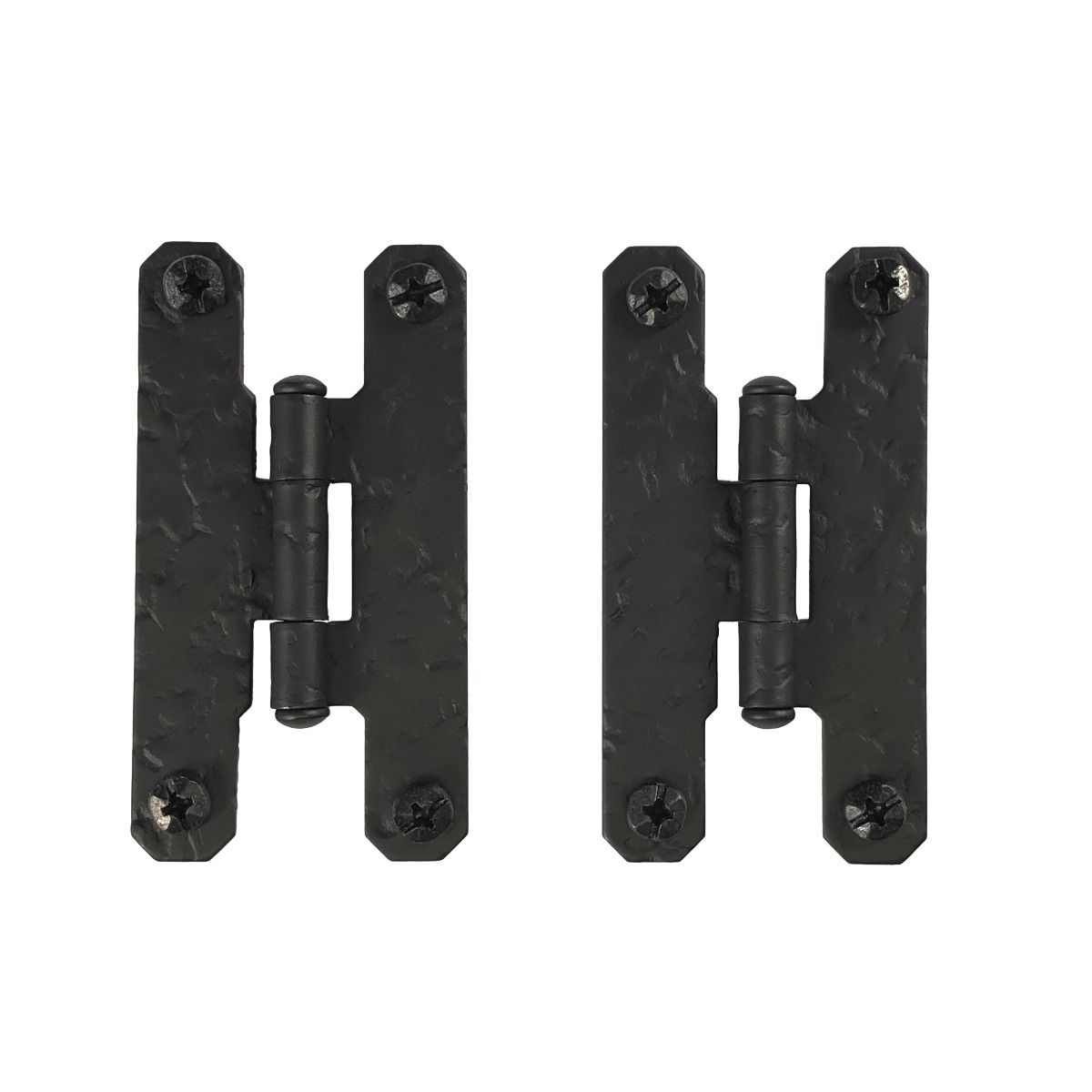 3" Rough H Hinge, Pair