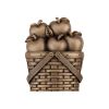 Museum Gold Apple Basket Cabinet Knob