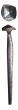 Glasgow Rosehead Flat Point, 150mm, Hot-Dip Galvanized, 1 Pound