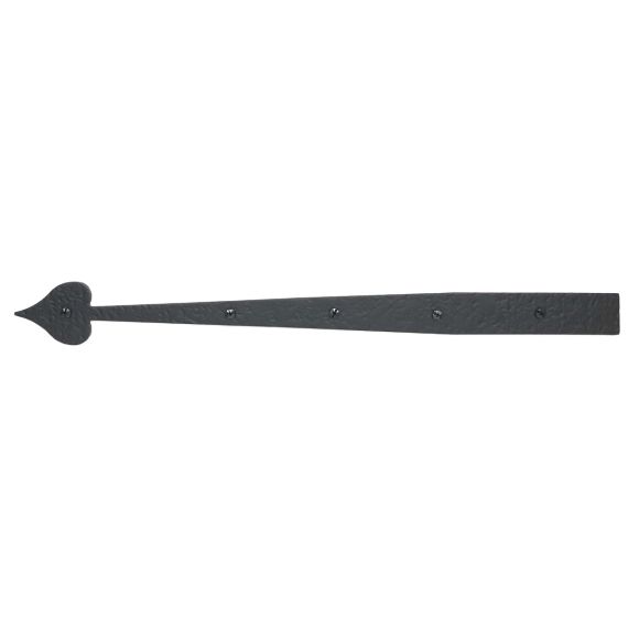 22-1/4" Decorative Heart Strap, Aluminum