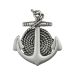 Antique Pewter Anchor & Rope Cabinet Knob