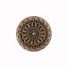 Museum Gold Lace Circle Cabinet Knob