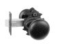 2-3/8" Double Knob with Raised Warwick Rose Passage Set