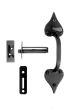 Small Cast Heart Single Handle Drop Latch Set