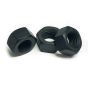 7/16" x 20 Hex Nut, Black