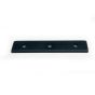 2-5/8" Cabinet Latch Plate, Black