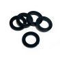 3/8" Lag Nylon Washer, Black