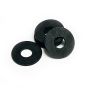 Flat Washer With 5/16" Id, Black