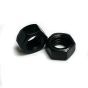 5/16"-18 Flat Hex Nut, Black