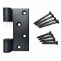 Half Surface Butt Kit for Heavy Smooth Straps, Black
