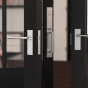 Stainless Steel Mortise Screen Door Set