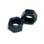 3/8"-16 Hex Nut, Black