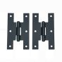 3" Smooth Cabinet H Hinge, Pair